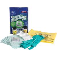 Hazwik<sup>®</sup> Quick Response Spill Kit for Chemical Spills, Hazmat, Bag, 0.33 US gal. Absorbancy JP166 | Ottawa Fastener Supply