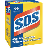 Tampons en laine d'acier saponifi&eacute;e S.O.S Ottawa Fastener Supply