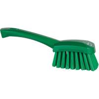 Brosse &agrave; r&eacute;curer avec manche court, Soies Doux, Longueur de 10-1/2", Vert Ottawa Fastener Supply