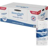 Snow Soft™ Signature Kitchen Towel Roll, 2 Ply, 420 Sheets/Roll, 4.5" W, 11" L x JP484 | Ottawa Fastener Supply