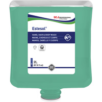 Estesol<sup>®</sup> Hand, Hair and Body Cleaner, 2 L, Rain Forest, Plastic Cartridge JP515 | Ottawa Fastener Supply