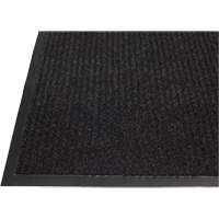 Twin Rib Matting, Wiper/Scraper, 3' x 5' x 1/4", Charcoal Ottawa Fastener Supply