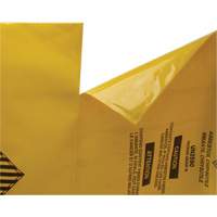 Doublures pour d&eacute;chets dangereux, Amiante, 40" lo x 26" la, 3 mils Ottawa Fastener Supply