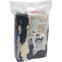 Recycled Material Wiping Rags, Fleece, Mix Colours, 10 lbs. JQ108 | Ottawa Fastener Supply