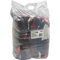 Recycled Material Wiping Rags, Fleece, Mix Colours, 25 lbs. JQ109 | Ottawa Fastener Supply