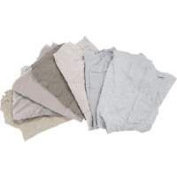 Recycled Material Wiping Rags, Cotton, White, 10 lbs. JQ110 | Ottawa Fastener Supply