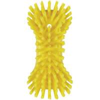 Hand Brush, Extra Stiff Bristles, 9-1/10" Long, Yellow JQ129 | Ottawa Fastener Supply