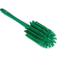 Medium Brush with Handle, Stiff Bristles, 17" Long, Green Ottawa Fastener Supply