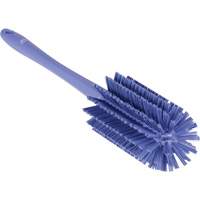 Medium Brush with Handle, Stiff Bristles, 17" Long, Purple Ottawa Fastener Supply