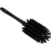 Medium Brush with Handle, Stiff Bristles, 17" Long, Black Ottawa Fastener Supply
