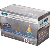 Washable Cleaning Cloths, Microfibre, White Ottawa Fastener Supply