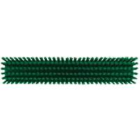 Push Broom Head, Fine/Stiff Bristles, 16-1/2", Polyester/Polypropylene, Green Ottawa Fastener Supply