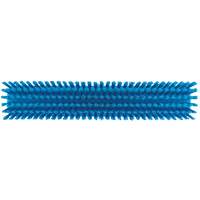 Push Broom Head, Fine/Stiff Bristles, 16-1/2", Polyester/Polypropylene, Blue Ottawa Fastener Supply