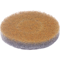 Diamond Twister Floor Pad, Polish, Yellow Ottawa Fastener Supply