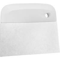 Flexible Stainless Steel Dough Cutter/Scraper, White, 4-1/2" W x 5-3/4" L Ottawa Fastener Supply