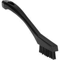 Brush, Extra Stiff Bristles, 8-1/10" Long, Black Ottawa Fastener Supply