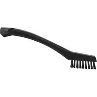 Brush, Extra Stiff Bristles, 8-1/10" Long, Black Ottawa Fastener Supply