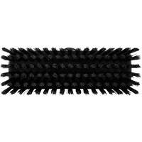 Compact Wall/Deck Broom, Stiff Bristles, 8-9/10", Polyester/Polypropylene, Black Ottawa Fastener Supply