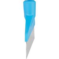 Table & Floor Scraper, Blue, 9-3/5" W x 1-1/5" L Ottawa Fastener Supply