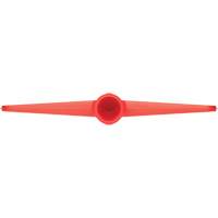 Table & Floor Scraper, Red, 9-3/5" W x 1-1/5" L Ottawa Fastener Supply