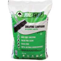 Pine Sweep Biodegradable Sweeping Compound, Bag, 44 lbs. (20 kg) Ottawa Fastener Supply