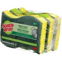 Scotch-Brite&reg; Heavy Duty Scrub Sponge, Scrubbing, 2-3/5" W x 4-2/5" L Ottawa Fastener Supply