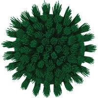 HyDrive Round Drill Brush, Extra Stiff Bristles, 3-1/10" Long, Green Ottawa Fastener Supply