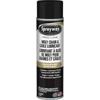 Lubrifiant au molybd&egrave;ne Pro Line pour chaînes et c&acirc;bles, Canette a&eacute;rosol Ottawa Fastener Supply