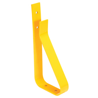 Rail Post, Steel, 10-3/4" L x 24" H, Yellow Ottawa Fastener Supply