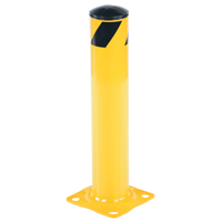Butoir de s&eacute;curit&eacute;, Acier, 24" h x 4,5" la, Jaune Ottawa Fastener Supply