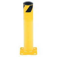 Butoir de s&eacute;curit&eacute;, Acier, 24" h x 4,5" la, Jaune Ottawa Fastener Supply