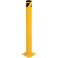Borne, Acier, 42" h x 5-1/2" la, Jaune Ottawa Fastener Supply
