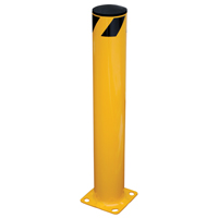 Butoir de s&eacute;curit&eacute;, Acier, 36" h x 5,5" la, Jaune Ottawa Fastener Supply