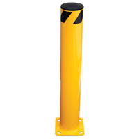 Butoir de s&eacute;curit&eacute;, Acier, 36" h x 5,5" la, Jaune Ottawa Fastener Supply