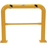 High Profile Machinery Guards, 4' W x 3.5' H, Yellow Ottawa Fastener Supply