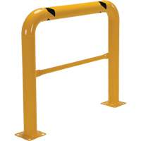 High Profile Machinery Guards, 4' W x 3.5' H, Yellow Ottawa Fastener Supply