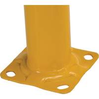 High Profile Machinery Guards, 4' W x 3.5' H, Yellow Ottawa Fastener Supply