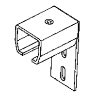 Curtain Partition Wall Mount End Connector KB010 | Ottawa Fastener Supply