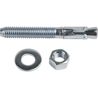 Protecteurs de p&eacute;rim&egrave;tre - Quincaillerie requise, Acier au carbone, 3/8" x 3" Ottawa Fastener Supply