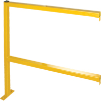 Perimeter Guards - Tubular Style, 46" W x 49-1/2" H, Yellow KD133 | Ottawa Fastener Supply
