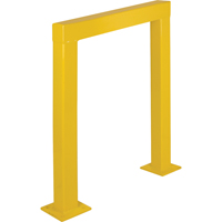 Safety Guards, 3' W x 3.5' H, Yellow Ottawa Fastener Supply
