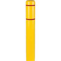 Polyethylene Bollard Covers, 6-5/8" Dia. x 52" L, Yellow Ottawa Fastener Supply