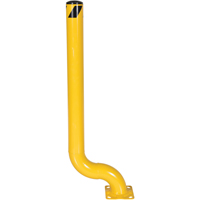 Borne d&eacute;sax&eacute;e, Acier, 54" h x 4-1/2" la, Jaune Ottawa Fastener Supply