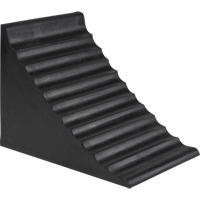 Cale de roue, 9-7/8" x 7-1/8" x 7-1/2", Noir Ottawa Fastener Supply
