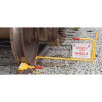 Single Rail Chock With Flag Rail Combo KH984 | Ottawa Fastener Supply