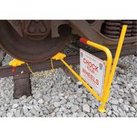 Single Rail Chock With Flag Rail Combo Ottawa Fastener Supply