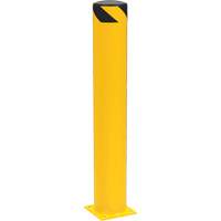 Safety Pipe Bollard, Steel, 42" H x 6-5/8" W, Yellow KI261 | Ottawa Fastener Supply