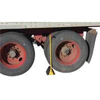 Ergo Handle Wheel Chock, 9-1/4" x 8" x 6", Black KI275 | Ottawa Fastener Supply