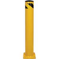 Safety Bollard, Steel, 36" H x 5-1/2" W, Yellow Ottawa Fastener Supply