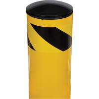 Safety Bollard, Steel, 36" H x 5-1/2" W, Yellow Ottawa Fastener Supply